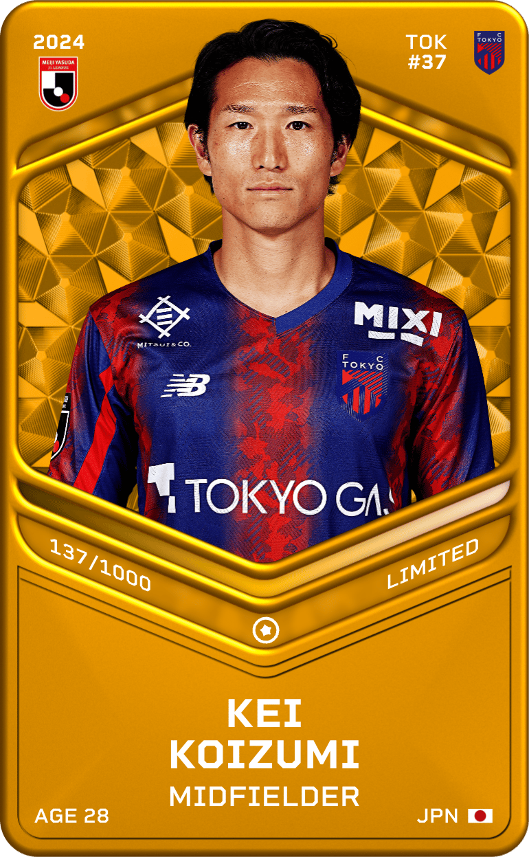 Kei Koizumi 2024-25 • Limited 137/1000