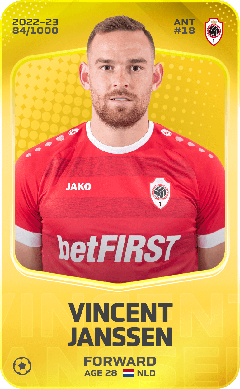 Vincent Janssen 2022-23 • Limited 84/1000
