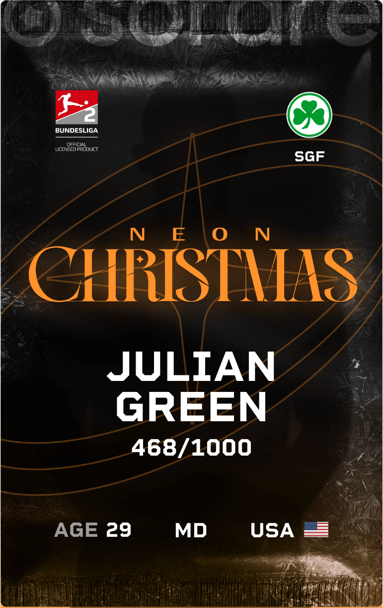Julian Green 2024-25 • Limited 468/1000