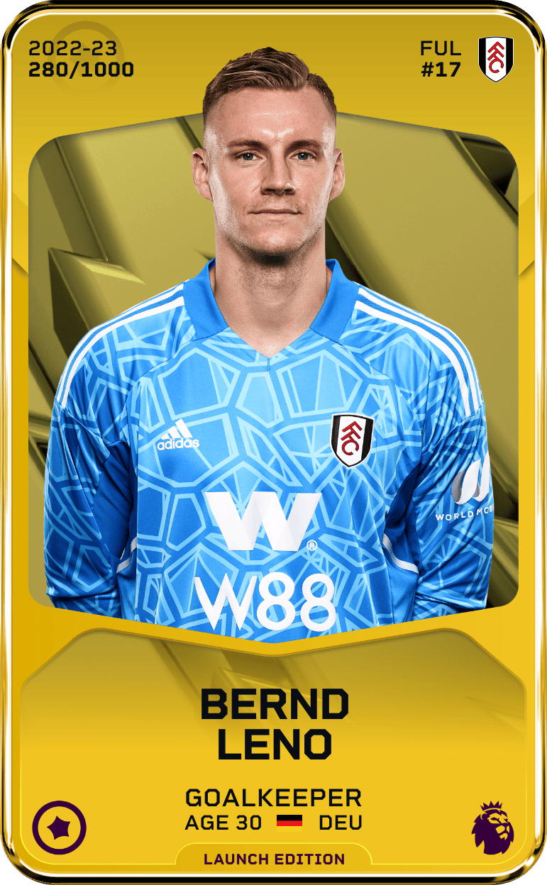 Bernd Leno 2022-23 • Limited 280/1000