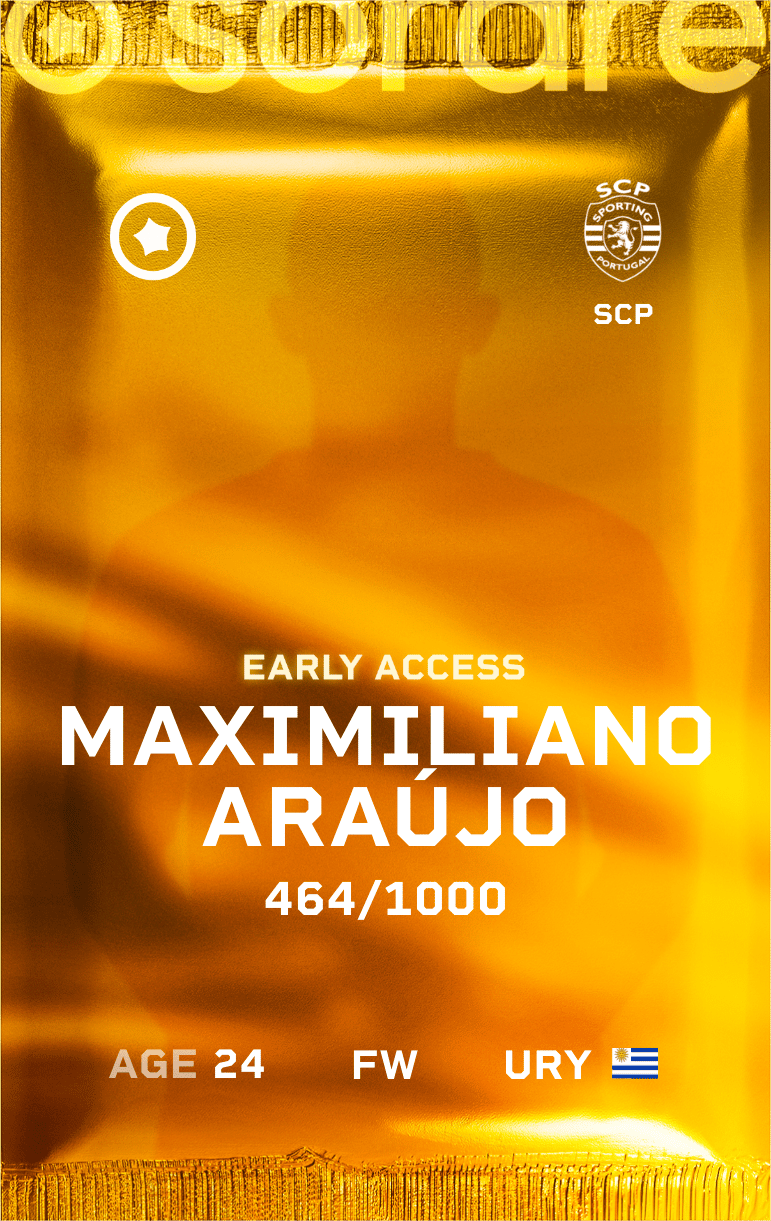 Maximiliano Araújo 2024-25 • Limited 464/1000
