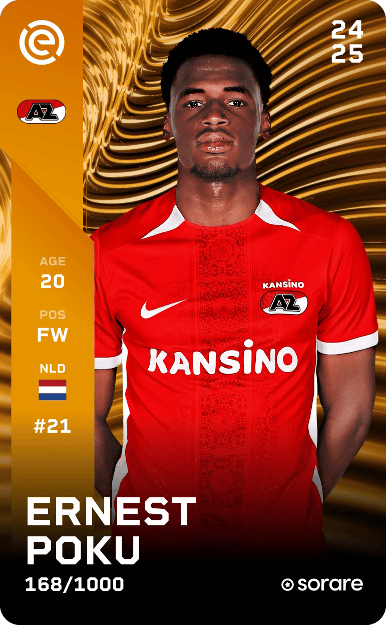 Ernest Poku 2024-25 • Limited 168/1000