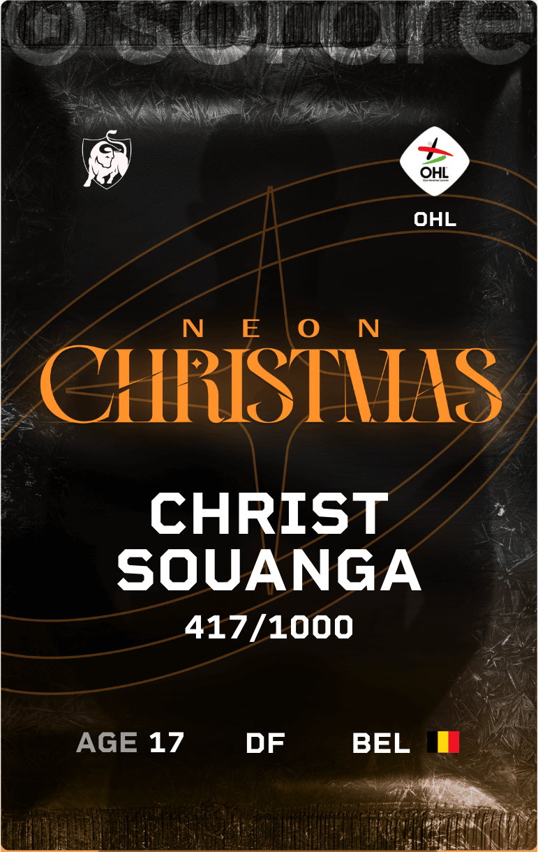 Christ Souanga 2024-25 • Limited 417/1000