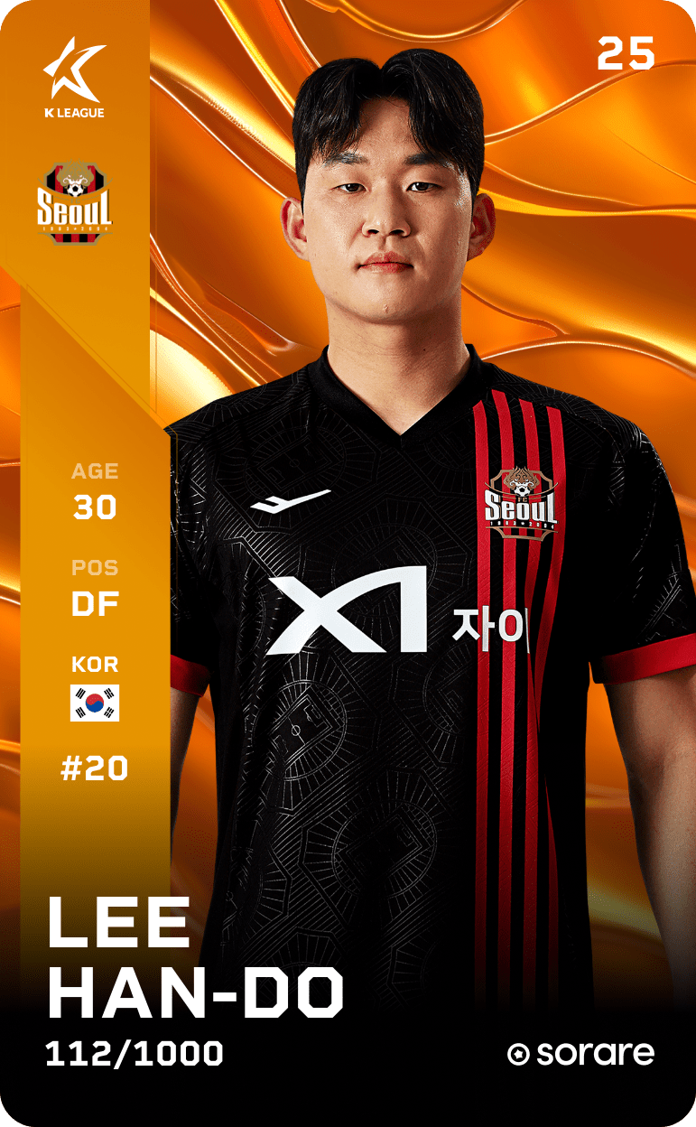 Lee Han-Do 2025-26 • Limited 112/1000