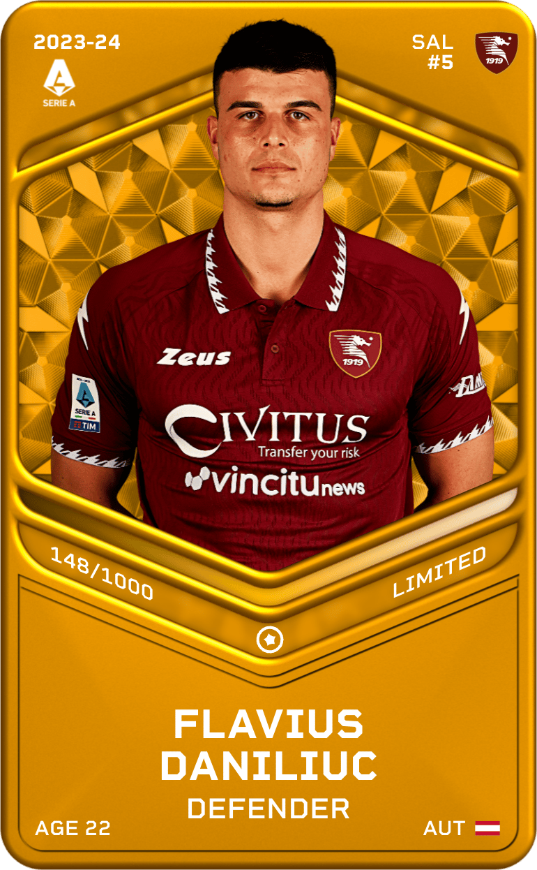 Flavius Daniliuc 2023-24 • Limited 148/1000
