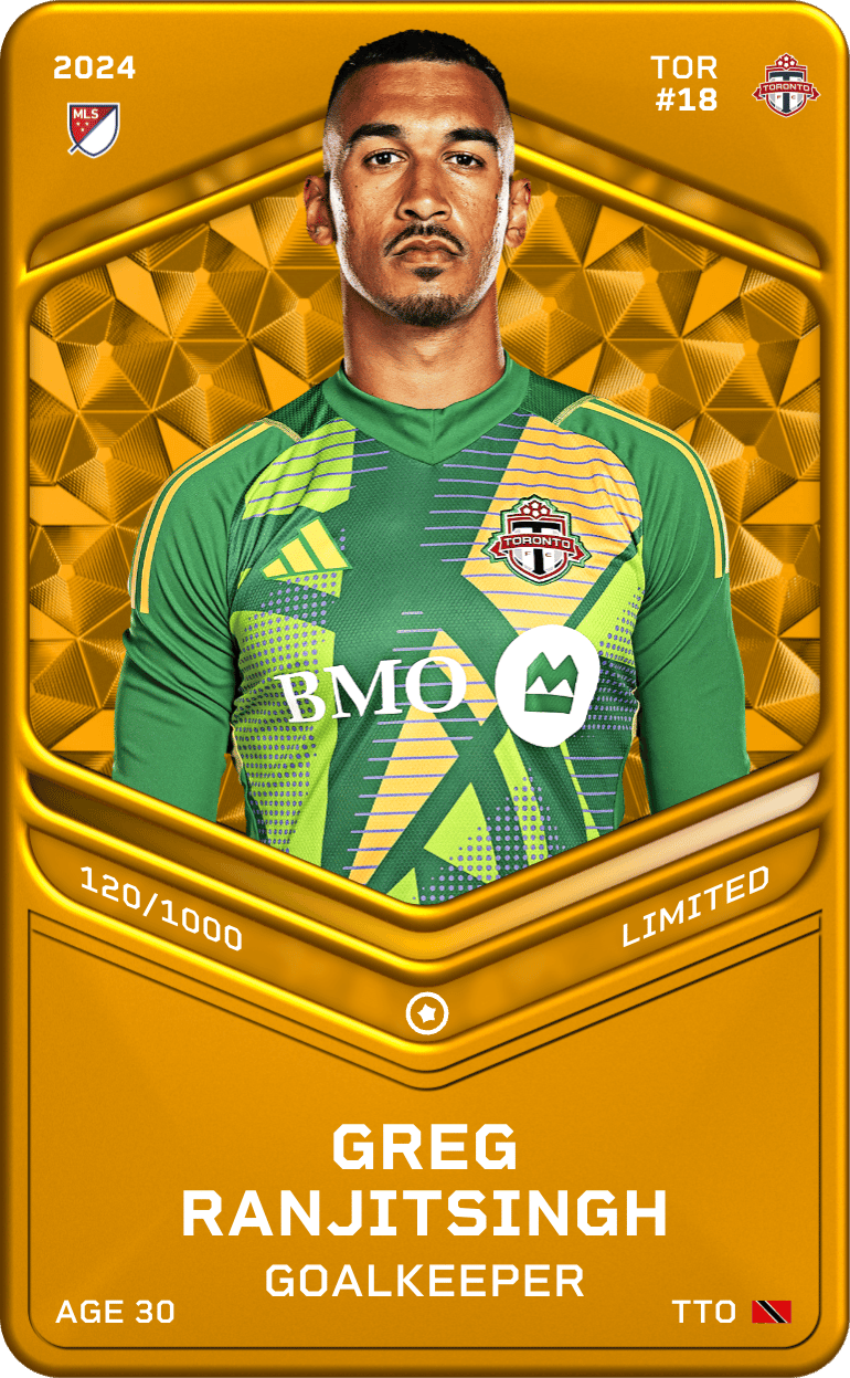 Greg Ranjitsingh 2024-25 • Limited 120/1000