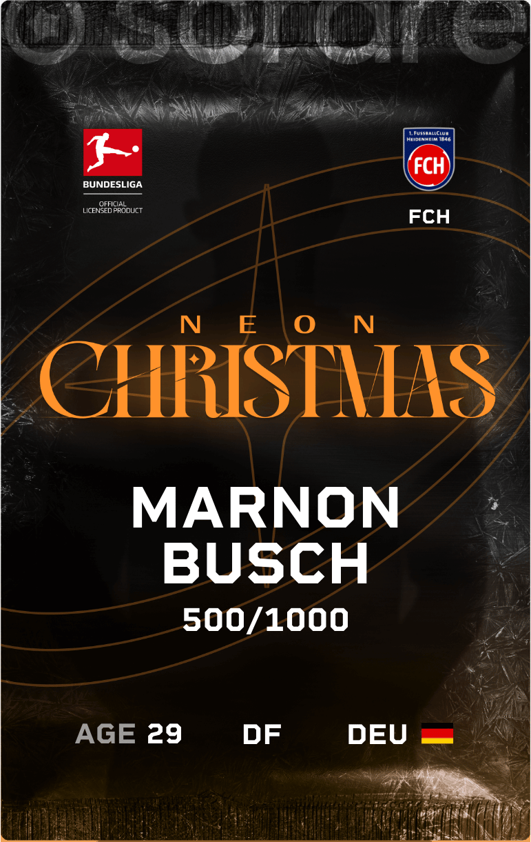 Marnon Busch 2024-25 • Limited 500/1000