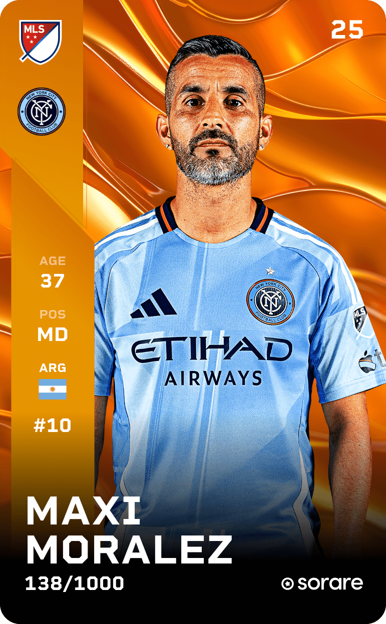 Maximiliano Moralez 2025-26 • Limited 138/1000