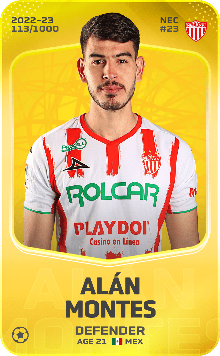 Alán Montes 2022-23 • Limited 113/1000