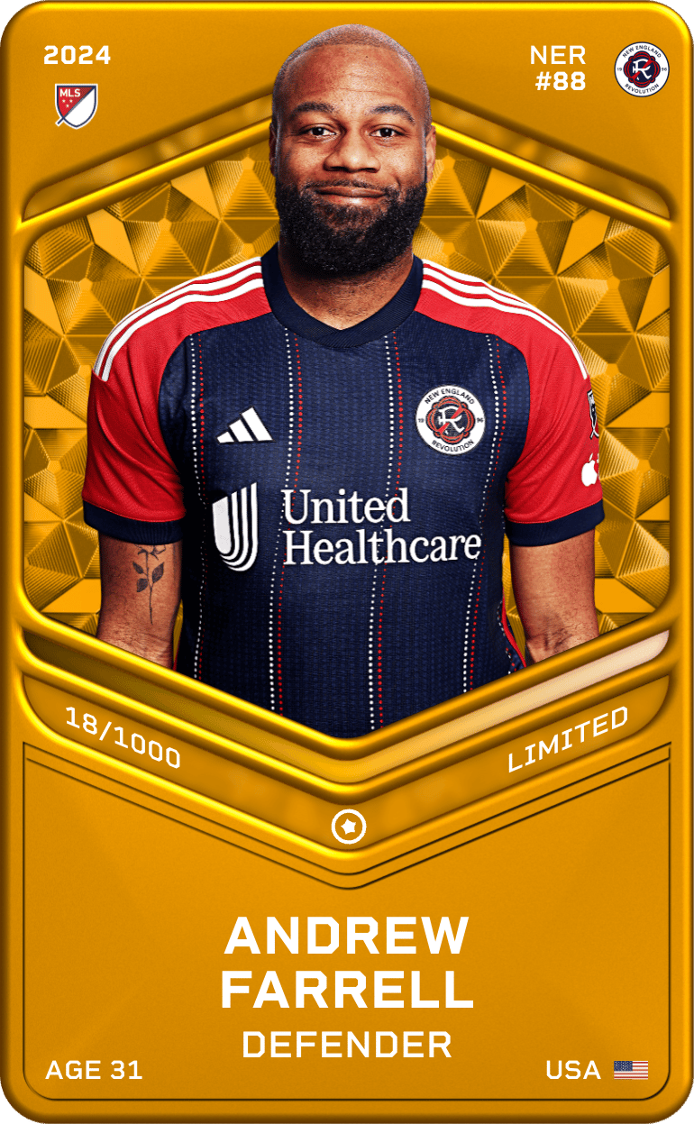 Andrew Farrell 2024-25 • Limited 18/1000