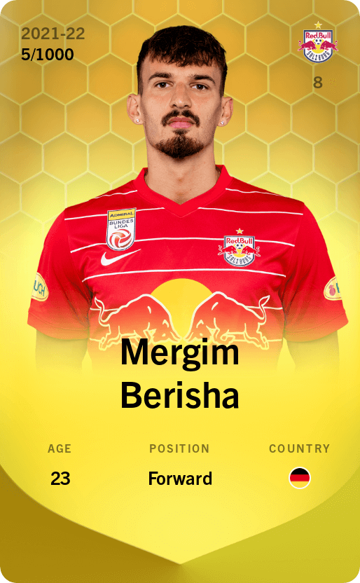 Mergim Berisha 2021-22 • Limited 5/1000