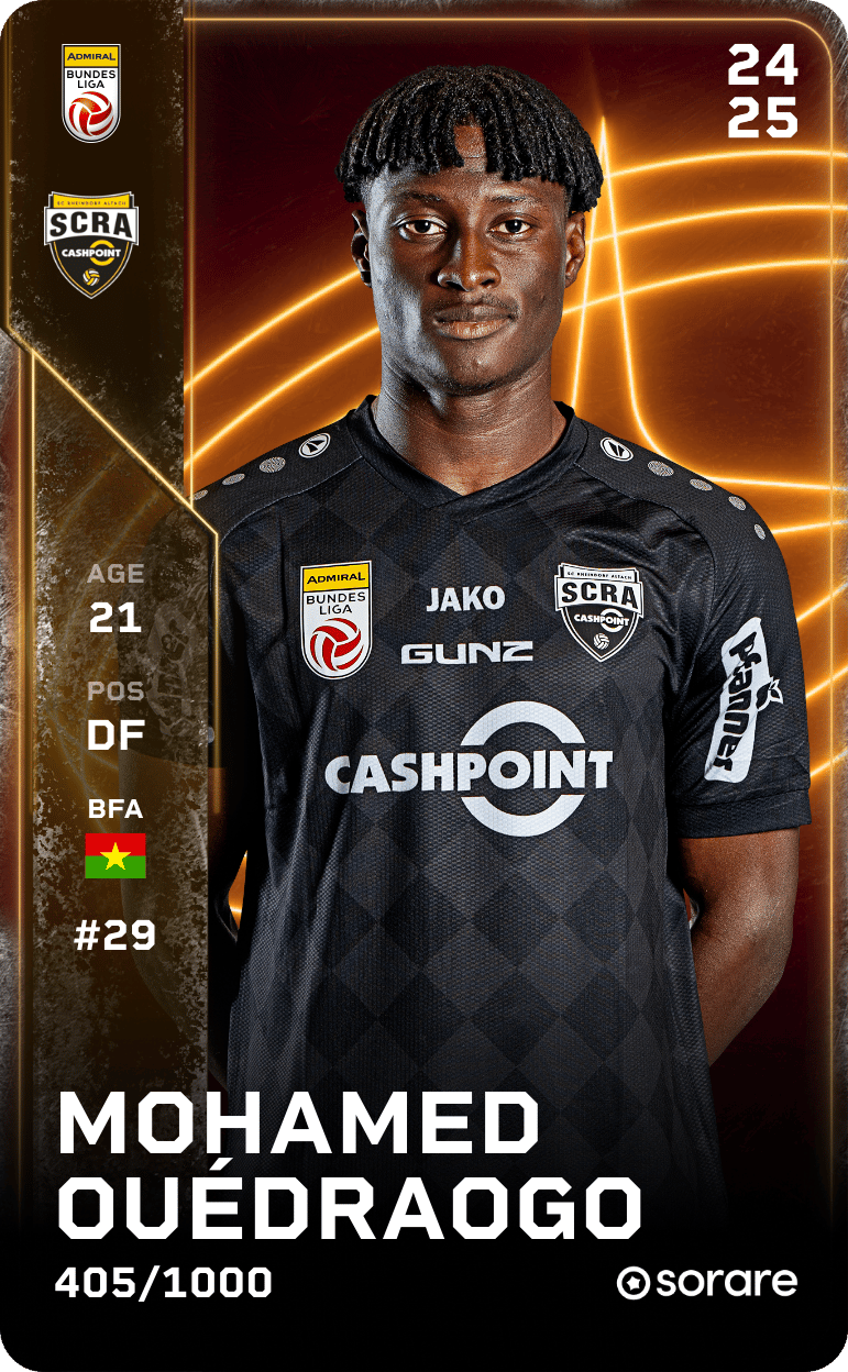 Mohamed Ouédraogo 2024-25 • Limited 405/1000
