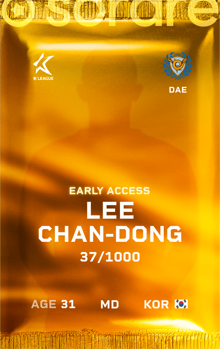 Lee Chan-Dong 2025-26 • Limited 37/1000