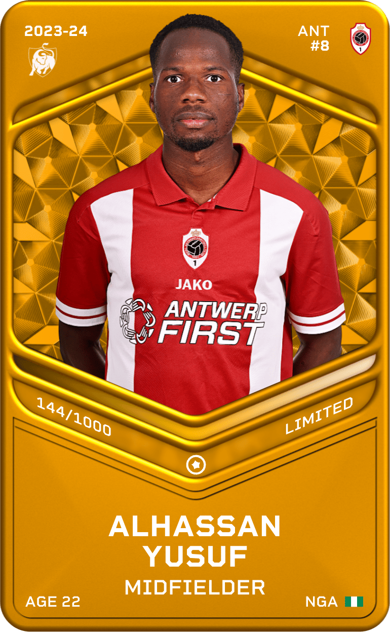 Alhassan Yusuf 2023-24 • Limited 144/1000