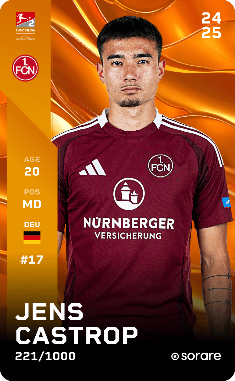 Jens Castrop 2024-25 • Limited 221/1000