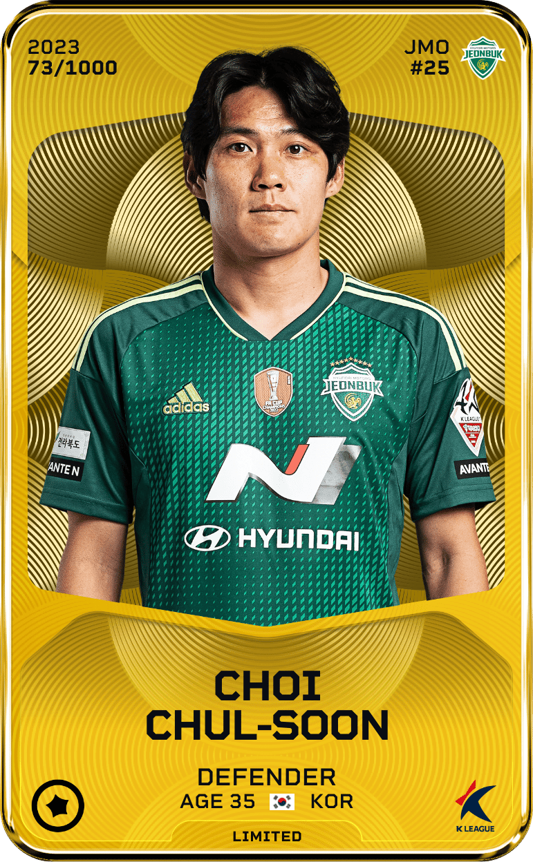 Choi Chul-Soon 2023-24 • Limited 73/1000