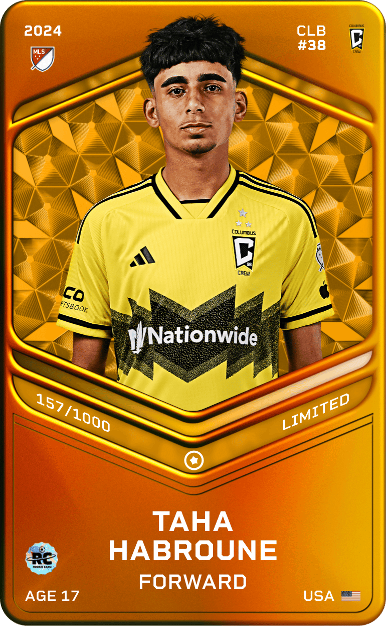 Taha Habroune 2024-25 • Limited 157/1000