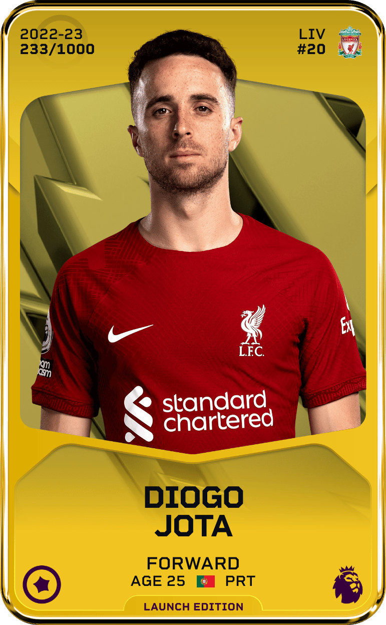 Diogo Jota 2022-23 • Limited 233/1000