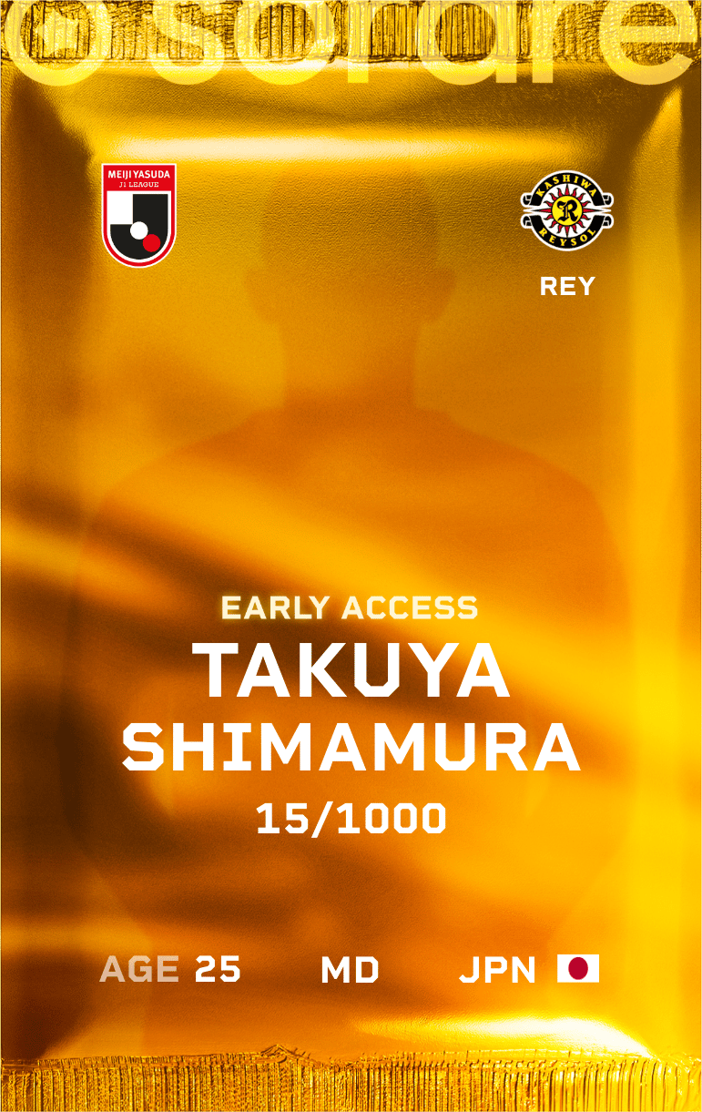 Takuya Shimamura 2025-26 • Limited 15/1000