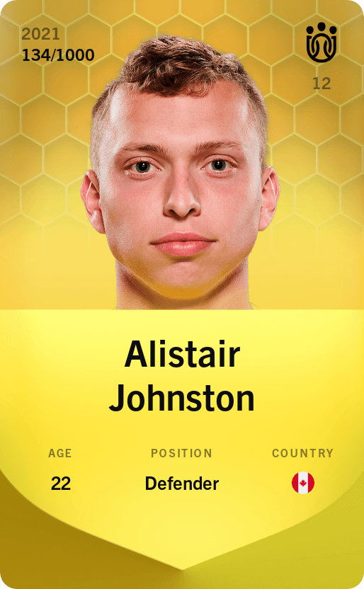 Alistair Johnston 2021-22 • Limited 134/1000