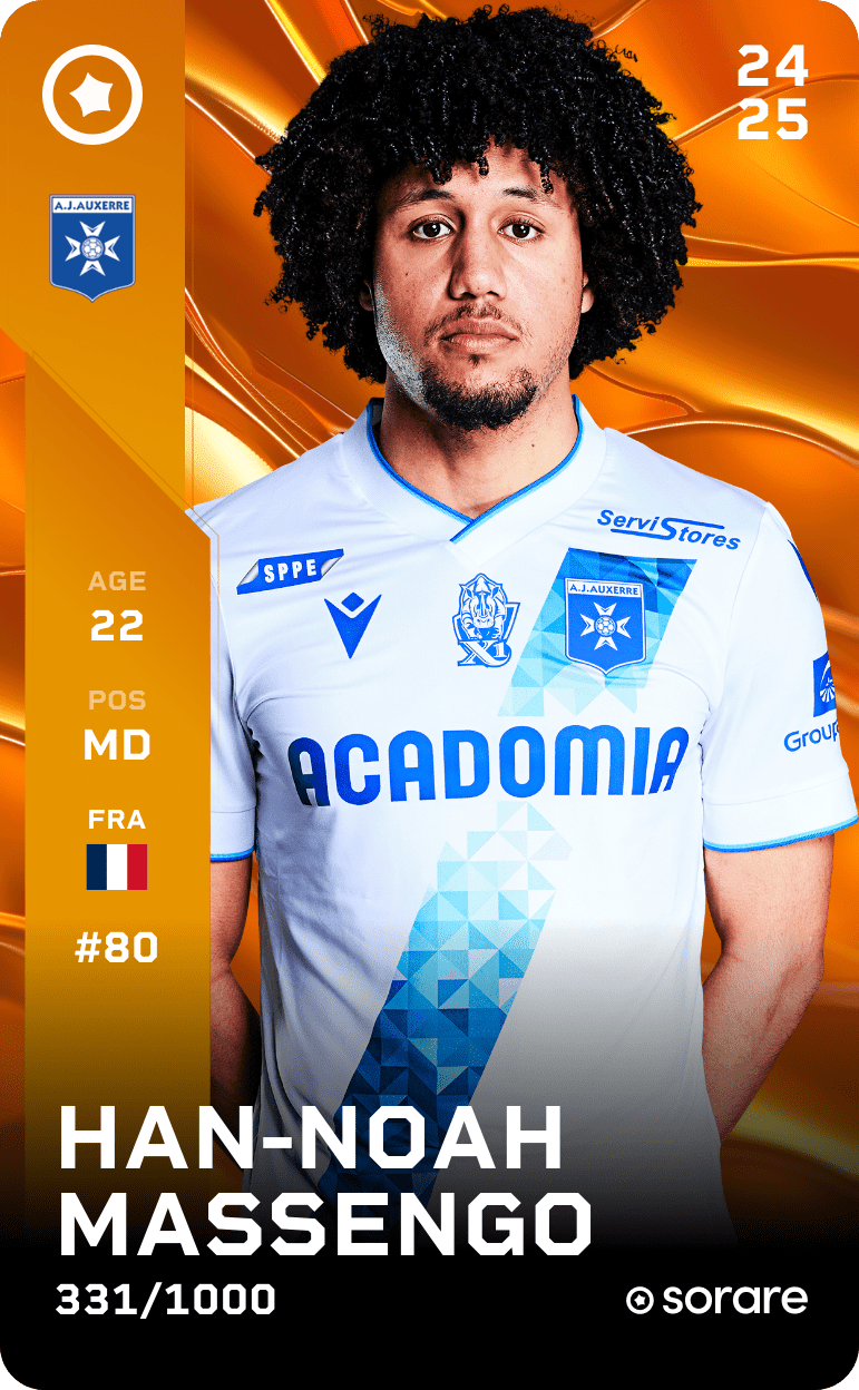 Han-Noah Massengo 2024-25 • Limited 331/1000