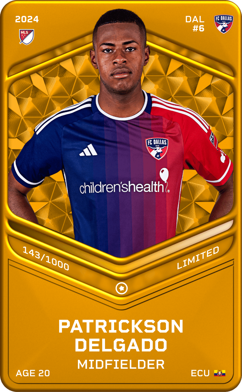 Patrickson Delgado 2024-25 • Limited 143/1000