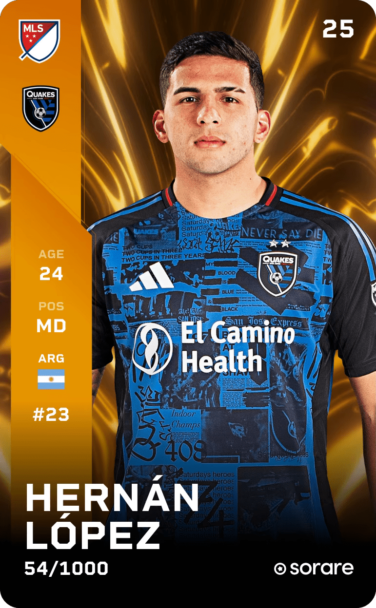 Hernán López 2025-26 • Limited 54/1000
