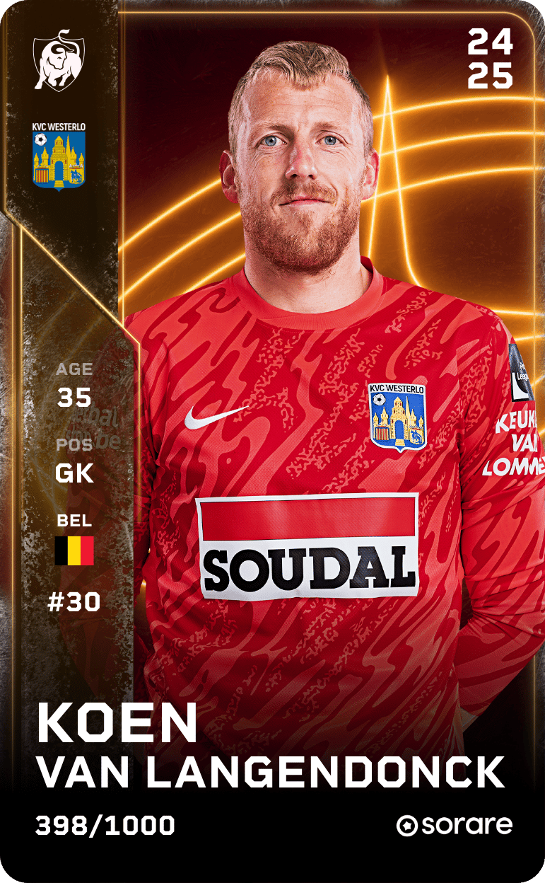 Koen Van Langendonck 2024-25 • Limited 398/1000