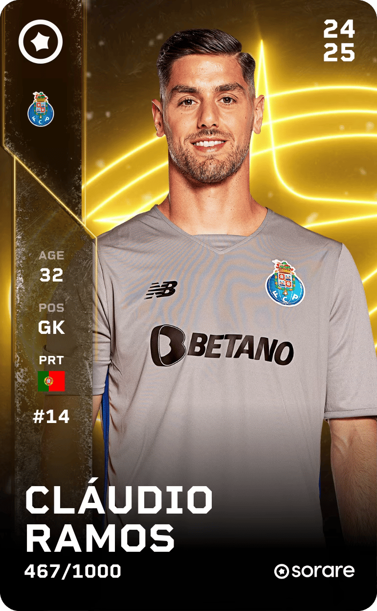 Cláudio Ramos 2024-25 • Limited 467/1000