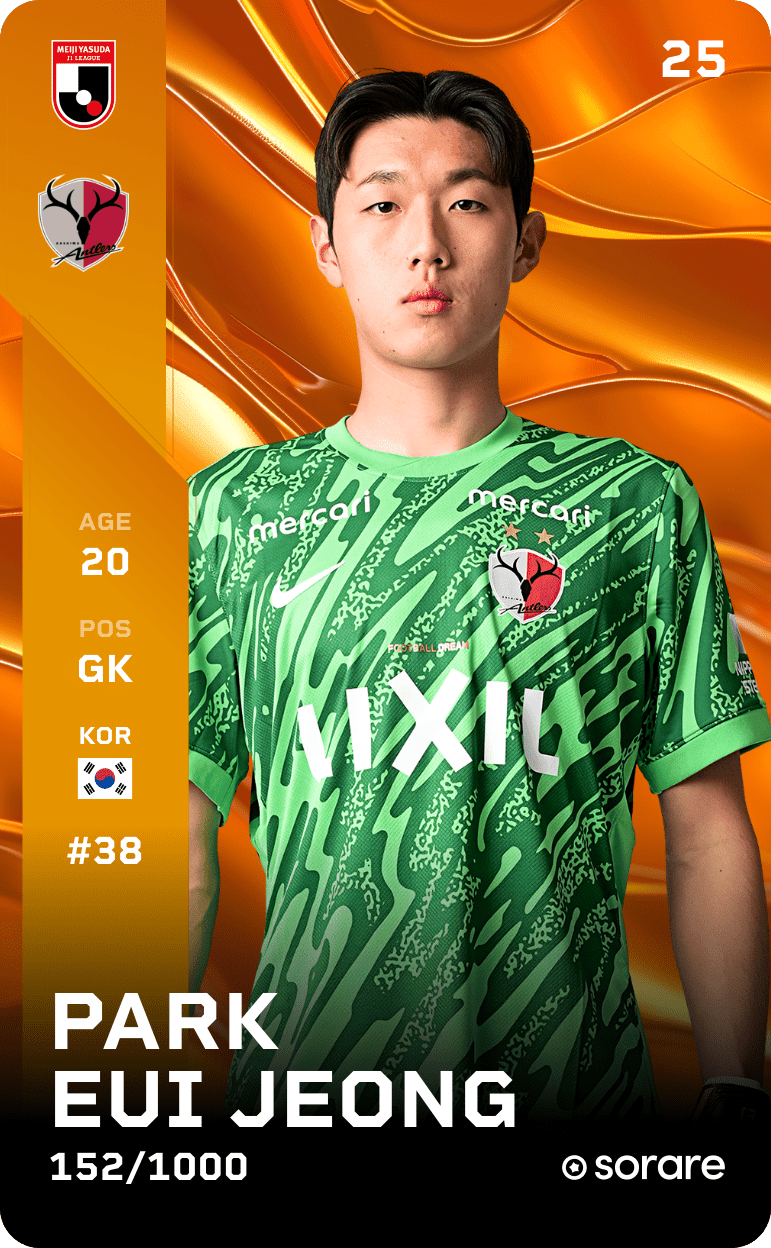 PARK EUI JEONG 2025-26 • Limited 152/1000
