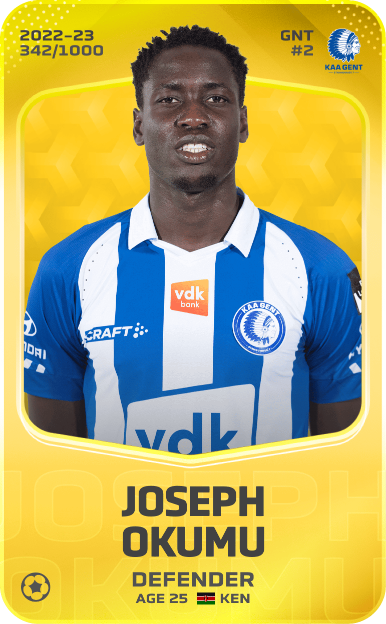 Joseph Okumu 2022-23 • Limited 342/1000