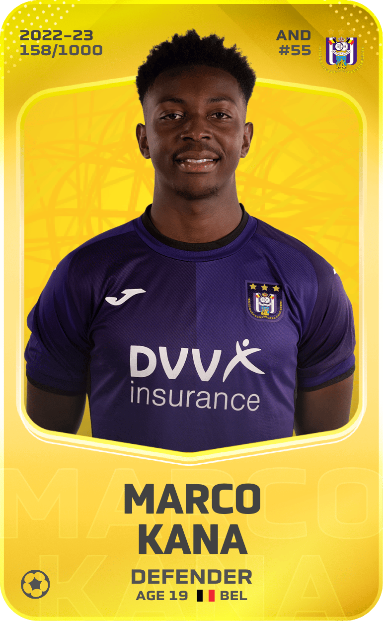 Marco Kana 2022-23 • Limited 158/1000