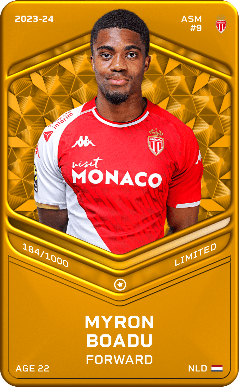 Myron Boadu 2023-24 • Limited 184/1000