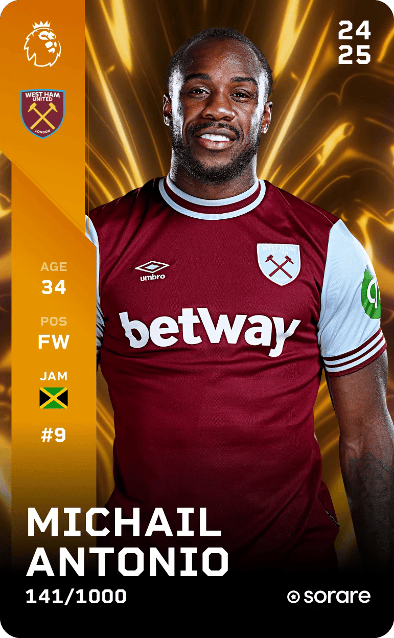 Michail Antonio 2024-25 • Limited 141/1000