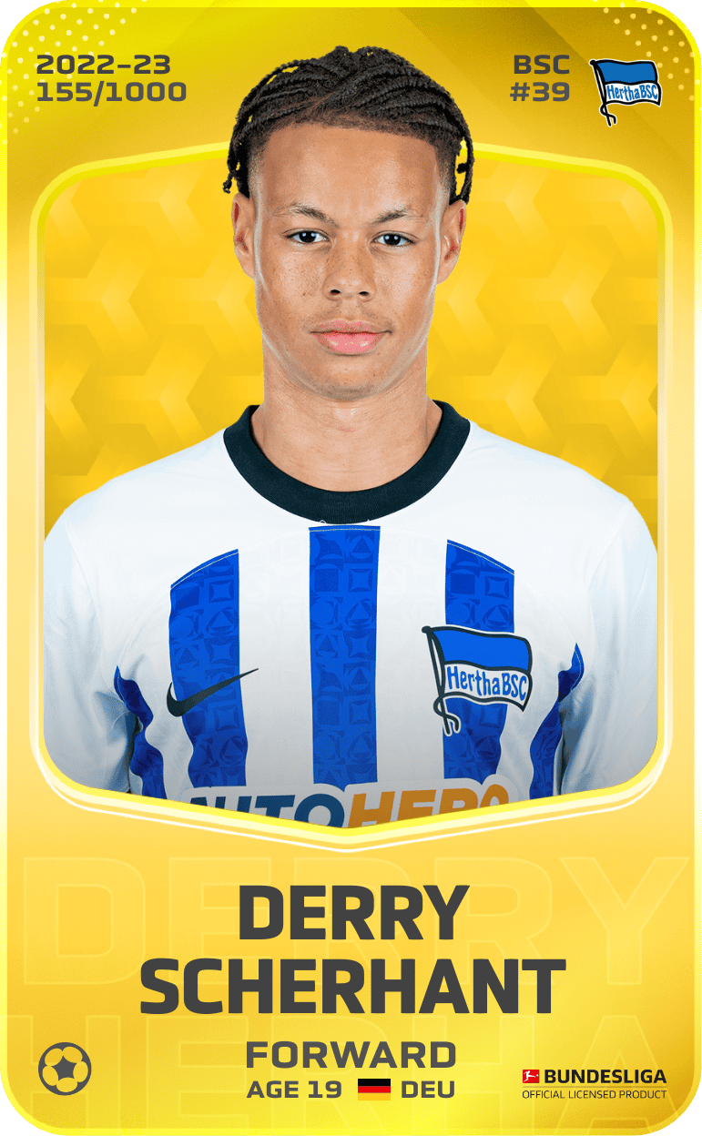 Derry Scherhant 2022-23 • Limited 155/1000