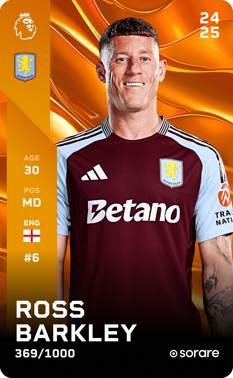 Ross Barkley 2024-25 • Limited 369/1000