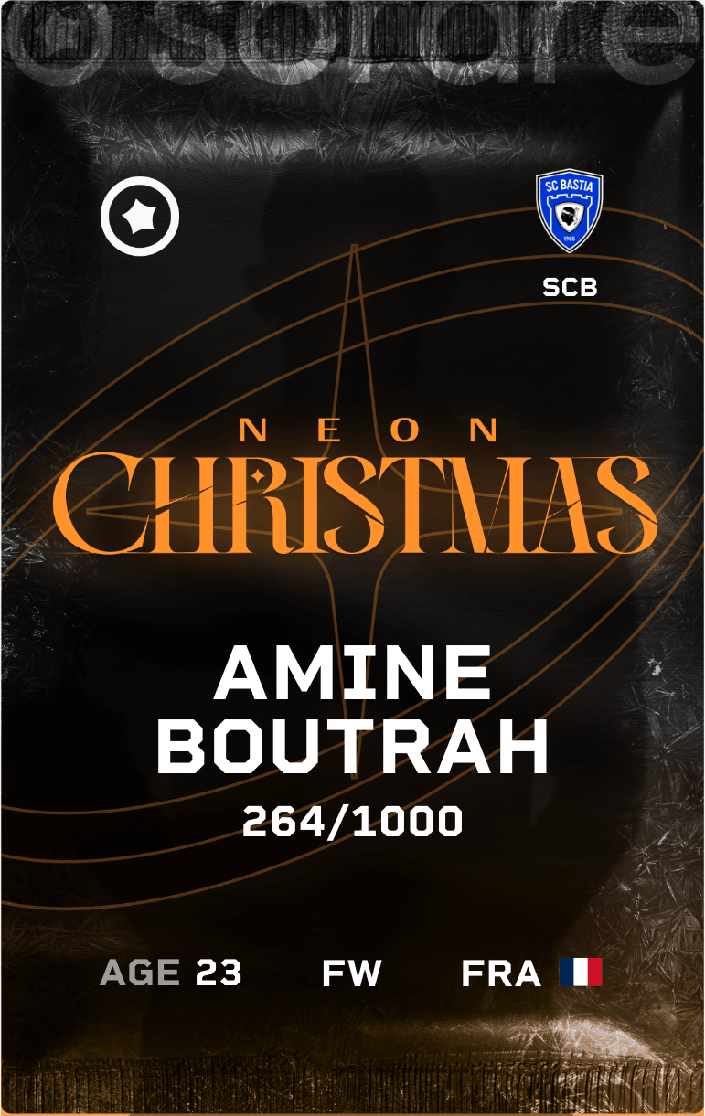 Amine Boutrah 2024-25 • Limited 264/1000