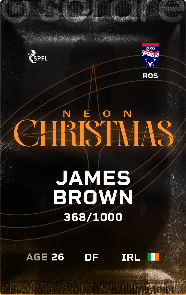 James Brown 2024-25 • Limited 368/1000
