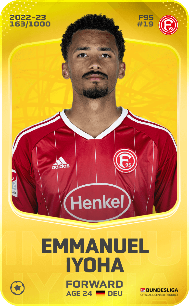 Emmanuel Iyoha 2022-23 • Limited 163/1000