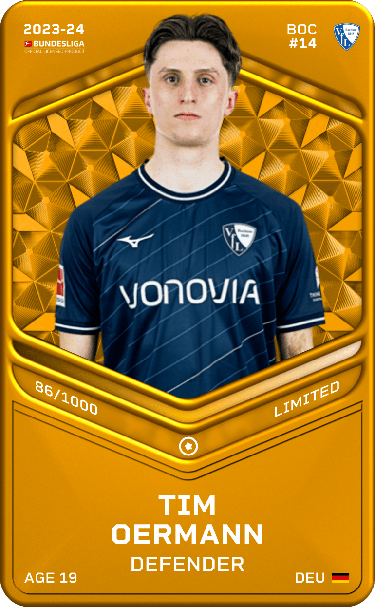 Tim Oermann 2023-24 • Limited 86/1000