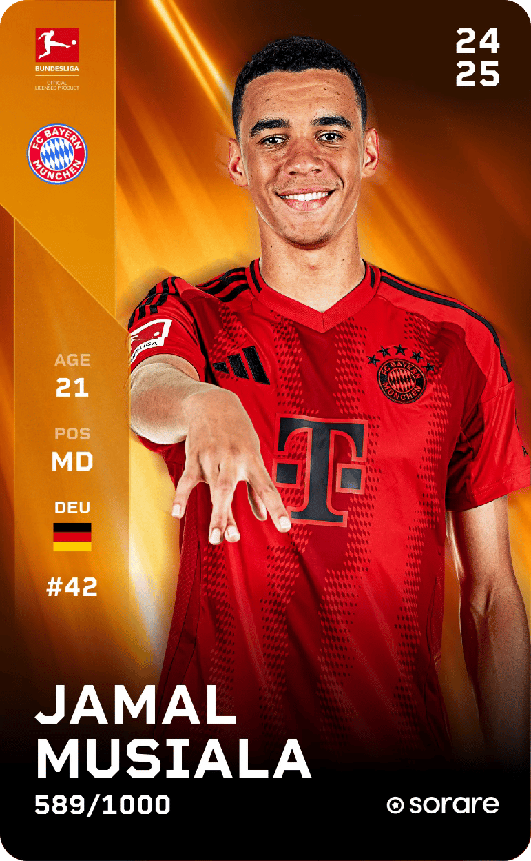 Jamal Musiala 2024-25 • Limited 589/1000
