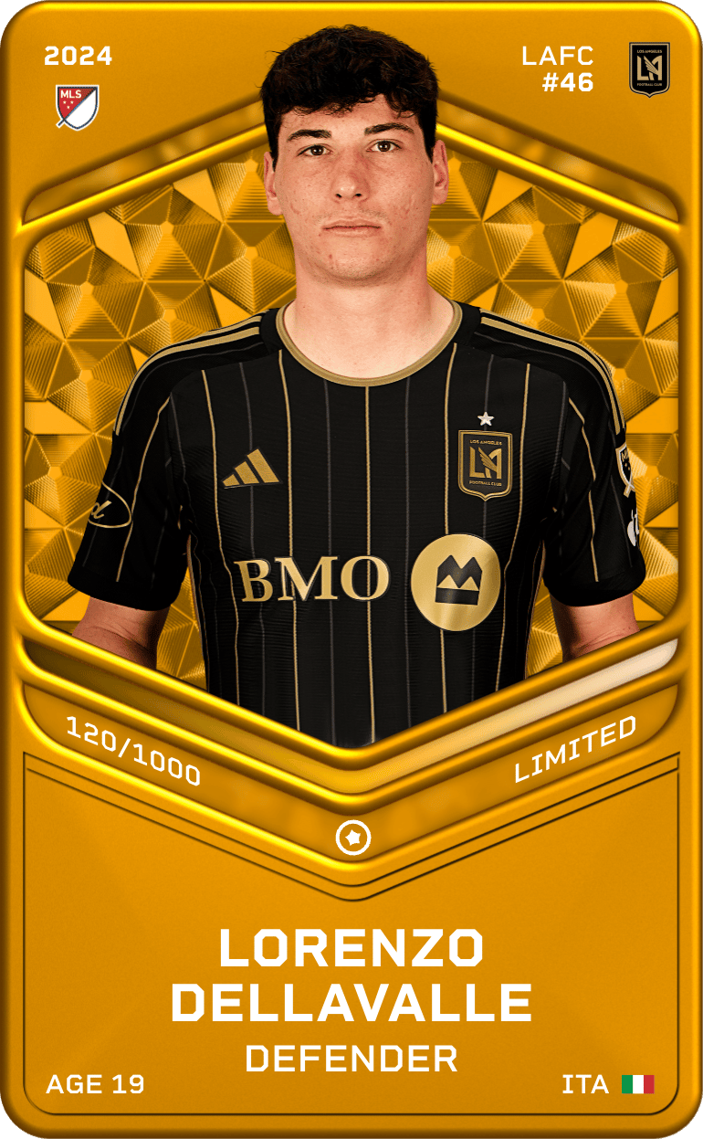 Lorenzo Dellavalle 2024-25 • Limited 120/1000