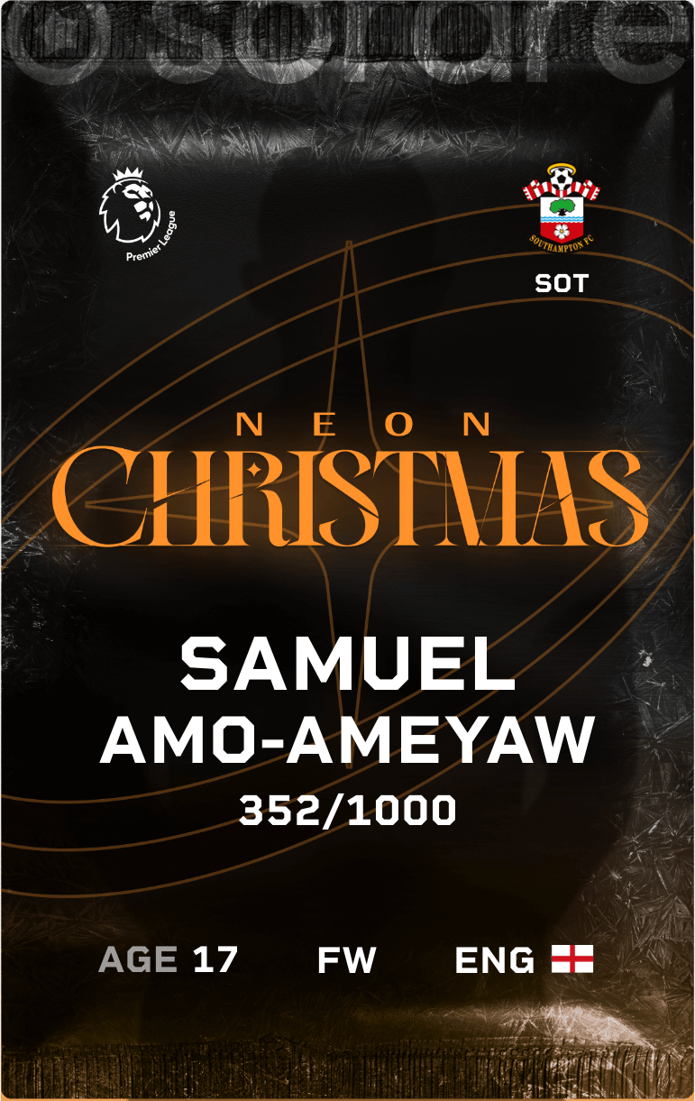 Samuel Amo-Ameyaw 2024-25 • Limited 352/1000