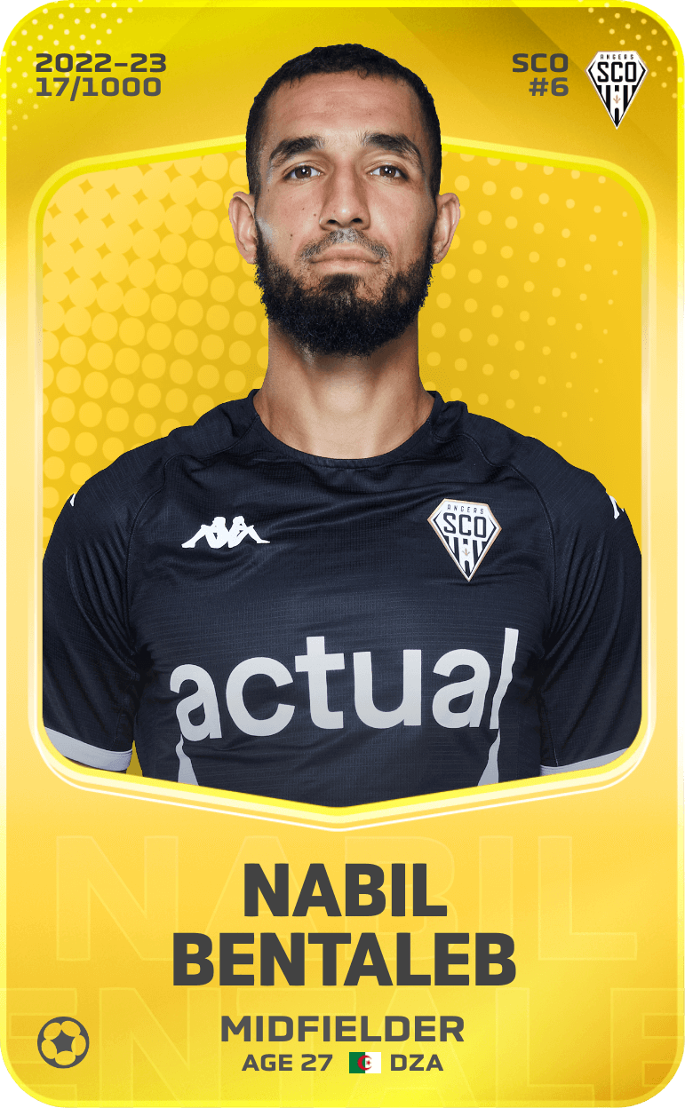 Nabil Bentaleb 2022-23 • Limited 17/1000