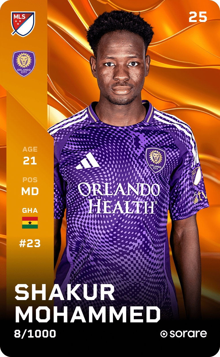 Shakur Mohammed 2025-26 • Limited 8/1000