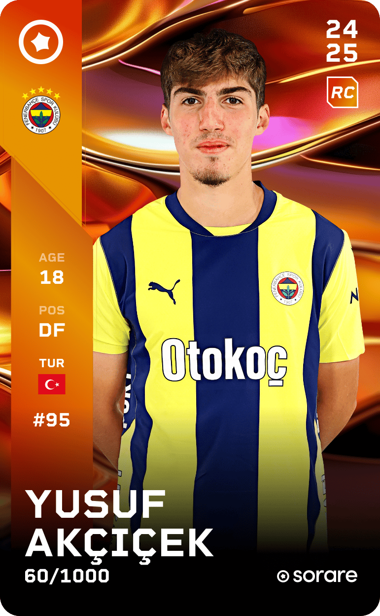 Yusuf Akçiçek 2024-25 • Limited 60/1000