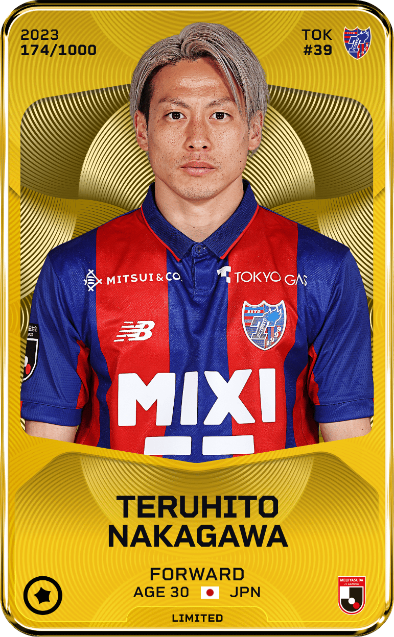 Teruhito Nakagawa 2023-24 • Limited 174/1000