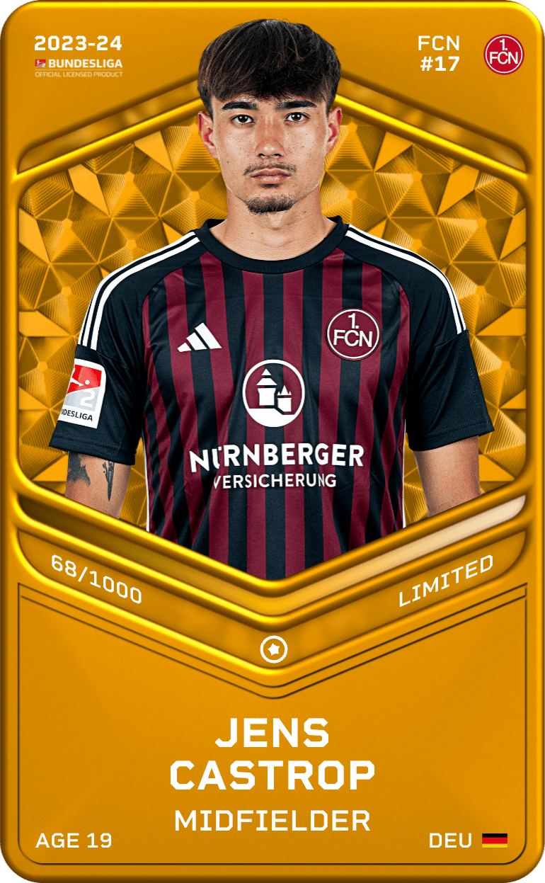 Jens Castrop 2023-24 • Limited 68/1000