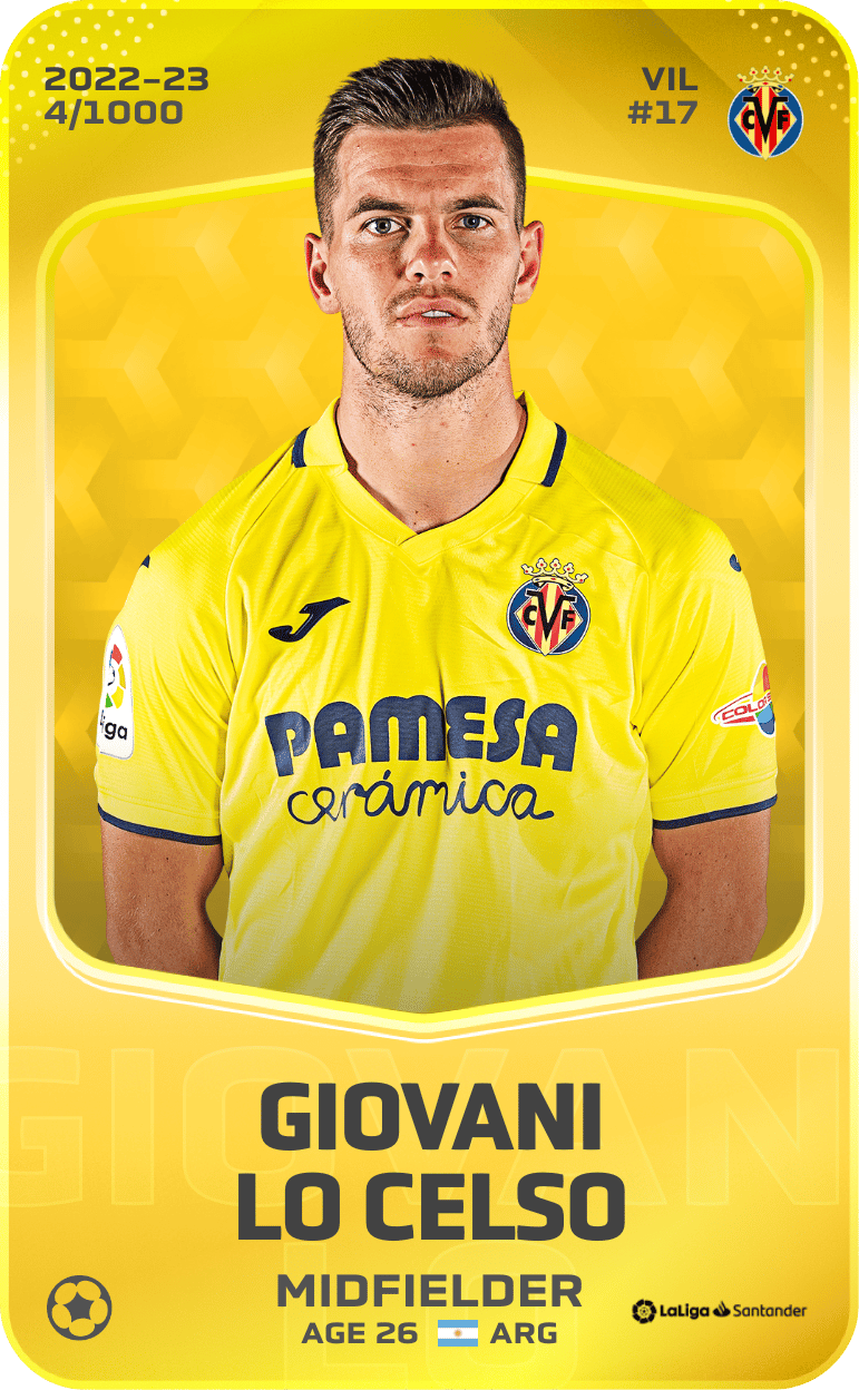 Giovani Lo Celso 2022-23 • Limited 4/1000