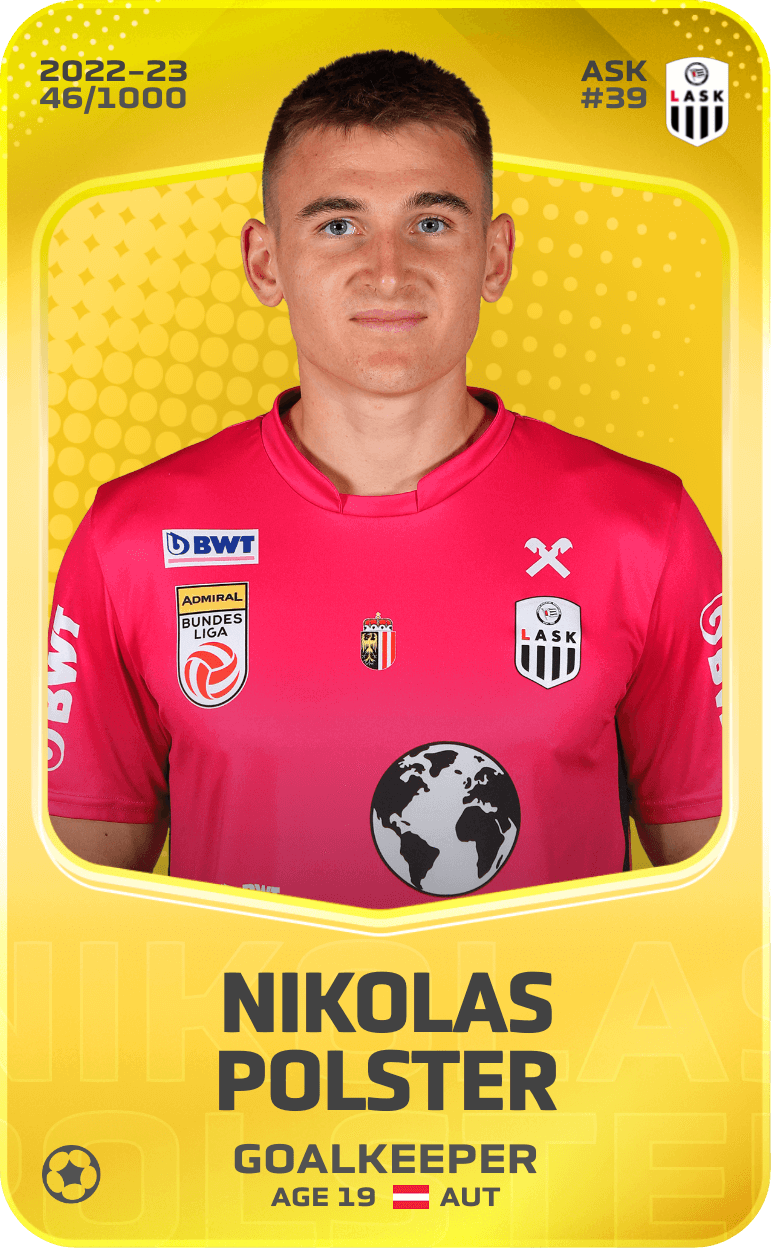 Nikolas Polster 2022-23 • Limited 46/1000